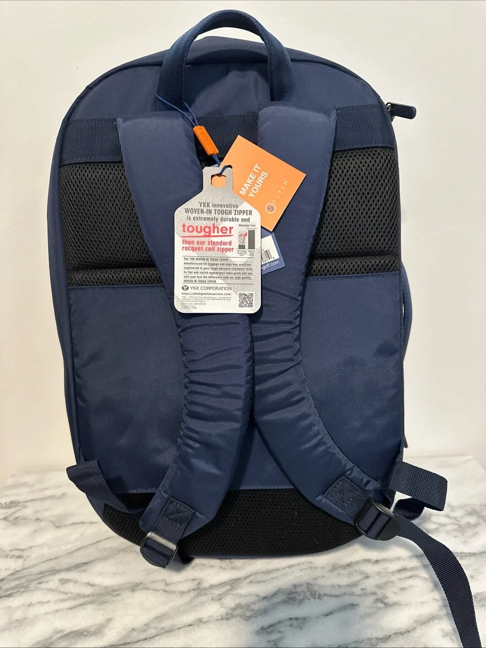 NWT Stitch Golf The Day Traveler Backpack Midnight Blue 000SG2315 Luggage Bag